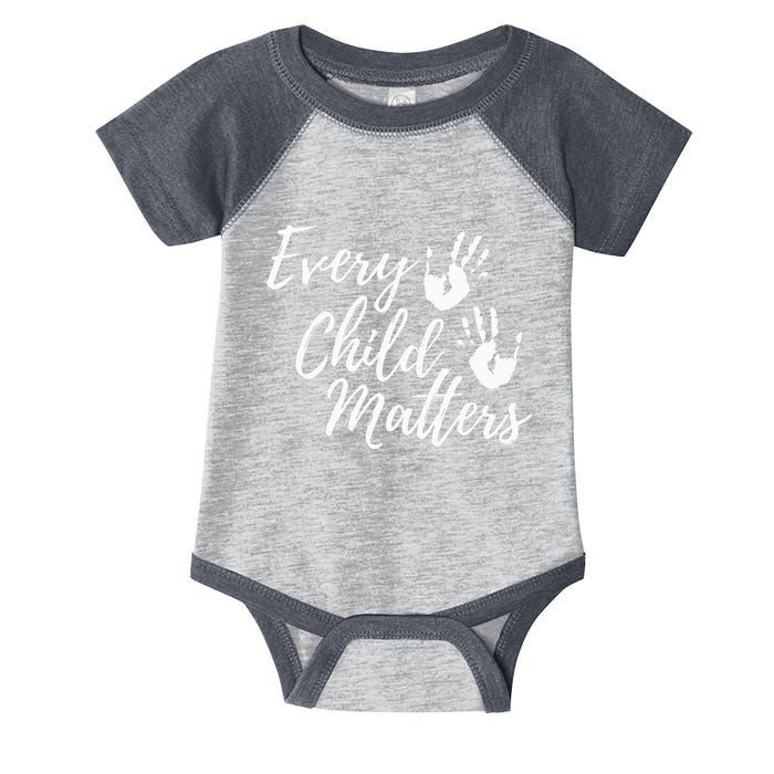 Every Child In Matters Orange Day Kindness Equality Unity Infant Baby Jersey Bodysuit