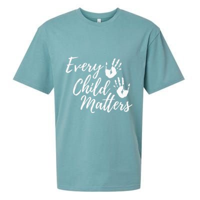 Every Child In Matters Orange Day Kindness Equality Unity Sueded Cloud Jersey T-Shirt