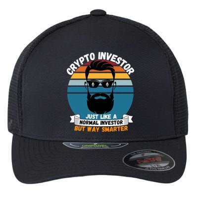 Ethereum Crypto Investor, HODL Ethereum, Crypto Coin, Funny ETH Flexfit Unipanel Trucker Cap
