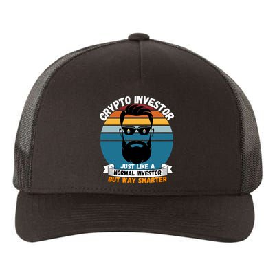 Ethereum Crypto Investor, HODL Ethereum, Crypto Coin, Funny ETH Yupoong Adult 5-Panel Trucker Hat