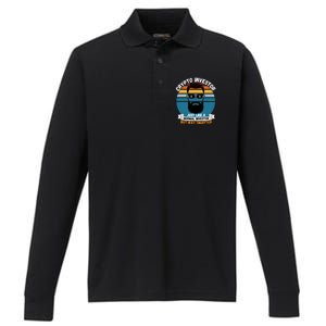 Ethereum Crypto Investor, HODL Ethereum, Crypto Coin, Funny ETH Performance Long Sleeve Polo