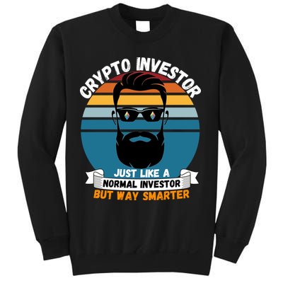 Ethereum Crypto Investor, HODL Ethereum, Crypto Coin, Funny ETH Sweatshirt