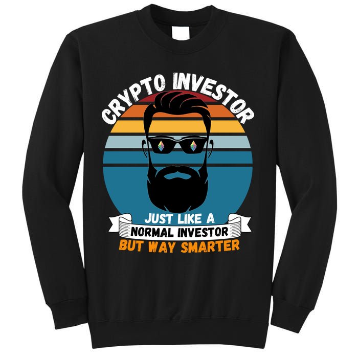 Ethereum Crypto Investor, HODL Ethereum, Crypto Coin, Funny ETH Sweatshirt