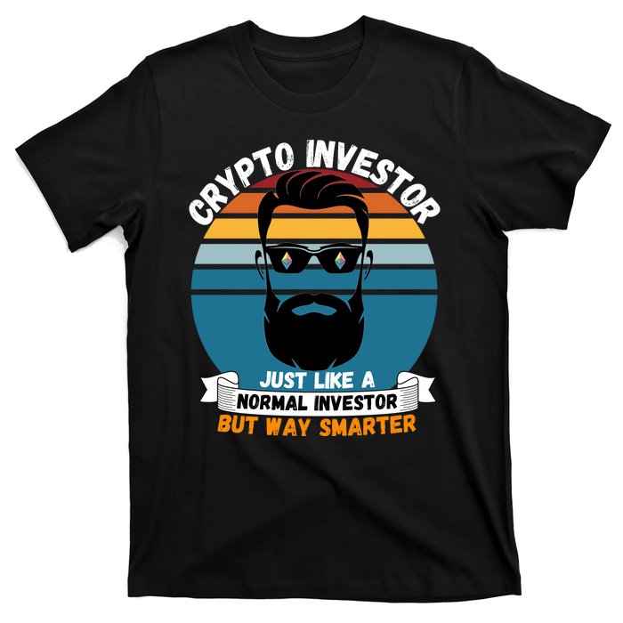 Ethereum Crypto Investor, HODL Ethereum, Crypto Coin, Funny ETH T-Shirt