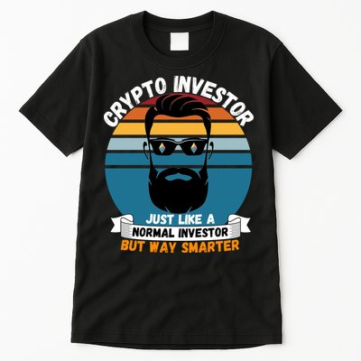 Ethereum Crypto Investor, HODL Ethereum, Crypto Coin, Funny ETH Tall T-Shirt