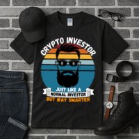 Ethereum Crypto Investor, HODL Ethereum, Crypto Coin, Funny ETH Tall T-Shirt