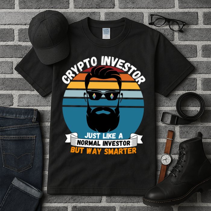 Ethereum Crypto Investor, HODL Ethereum, Crypto Coin, Funny ETH Tall T-Shirt