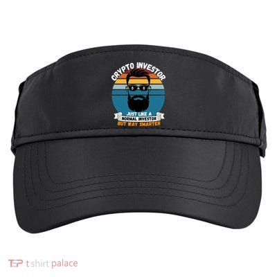 Ethereum Crypto Investor, HODL Ethereum, Crypto Coin, Funny ETH Adult Drive Performance Visor