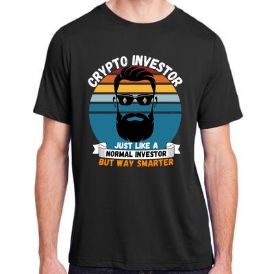 Ethereum Crypto Investor, HODL Ethereum, Crypto Coin, Funny ETH Adult ChromaSoft Performance T-Shirt