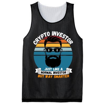 Ethereum Crypto Investor, HODL Ethereum, Crypto Coin, Funny ETH Mesh Reversible Basketball Jersey Tank