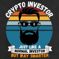 Ethereum Crypto Investor, HODL Ethereum, Crypto Coin, Funny ETH Large Microfiber Waffle Golf Towel