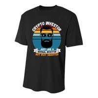 Ethereum Crypto Investor, HODL Ethereum, Crypto Coin, Funny ETH Youth Performance Sprint T-Shirt