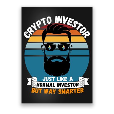 Ethereum Crypto Investor, HODL Ethereum, Crypto Coin, Funny ETH Poster