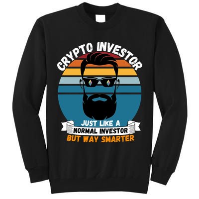 Ethereum Crypto Investor, HODL Ethereum, Crypto Coin, Funny ETH Tall Sweatshirt