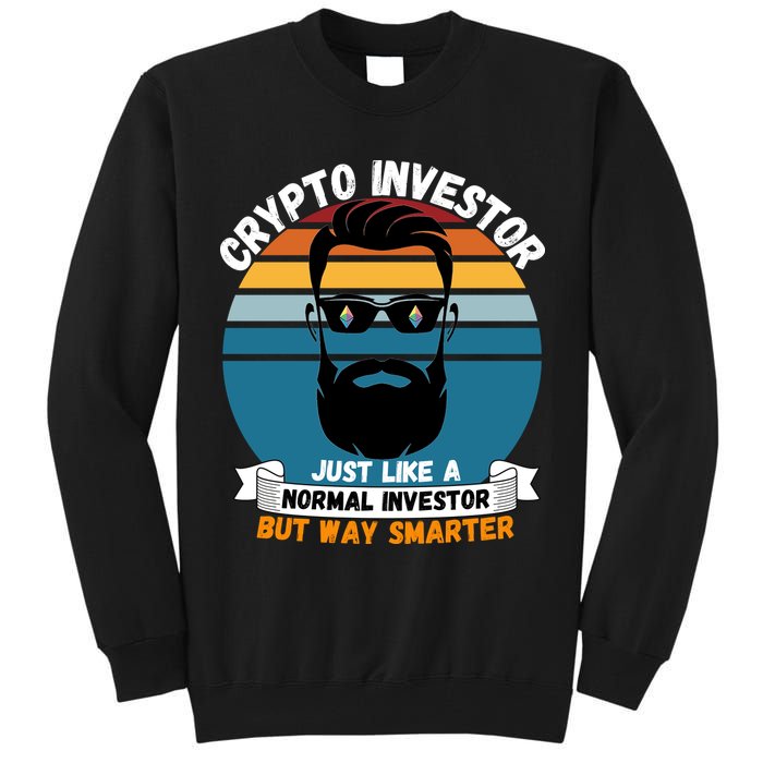 Ethereum Crypto Investor, HODL Ethereum, Crypto Coin, Funny ETH Tall Sweatshirt