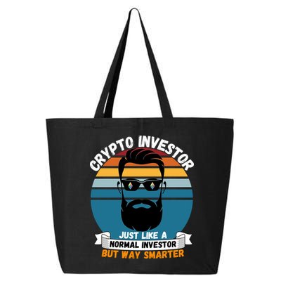 Ethereum Crypto Investor, HODL Ethereum, Crypto Coin, Funny ETH 25L Jumbo Tote
