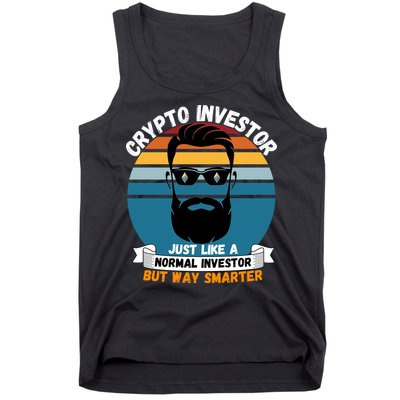 Ethereum Crypto Investor, HODL Ethereum, Crypto Coin, Funny ETH Tank Top