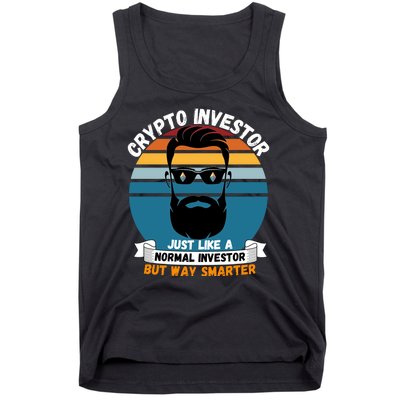 Ethereum Crypto Investor, HODL Ethereum, Crypto Coin, Funny ETH Tank Top