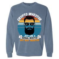 Ethereum Crypto Investor, HODL Ethereum, Crypto Coin, Funny ETH Garment-Dyed Sweatshirt