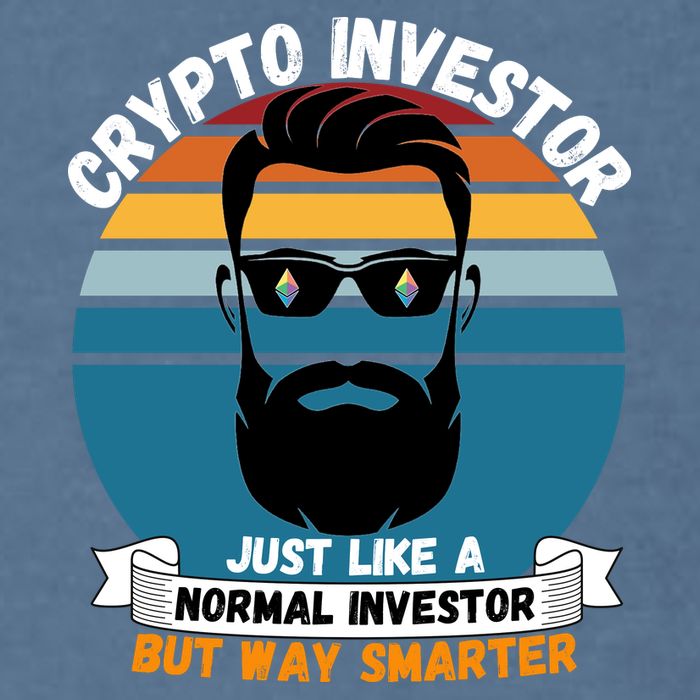 Ethereum Crypto Investor, HODL Ethereum, Crypto Coin, Funny ETH Garment-Dyed Sweatshirt