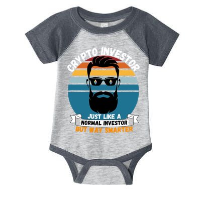 Ethereum Crypto Investor, HODL Ethereum, Crypto Coin, Funny ETH Infant Baby Jersey Bodysuit