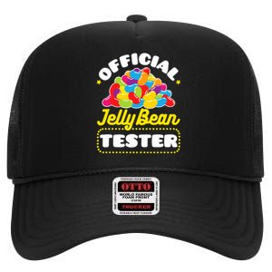 Easter Candy Jellybeans Jelly Bean Tester High Crown Mesh Back Trucker Hat