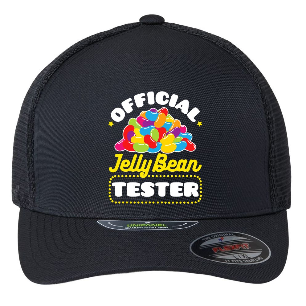 Easter Candy Jellybeans Jelly Bean Tester Flexfit Unipanel Trucker Cap