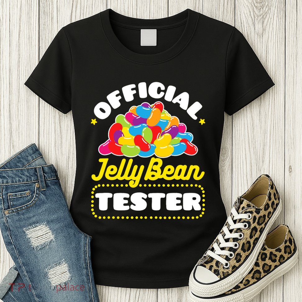 Easter Candy Jellybeans Jelly Bean Tester Womens T-Shirt