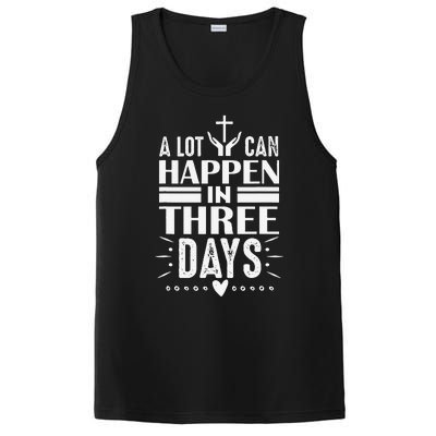 Easter Christian Jesus Cross Celebration Resurrection 3 Days PosiCharge Competitor Tank