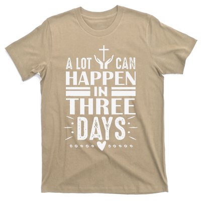 Easter Christian Jesus Cross Celebration Resurrection 3 Days T-Shirt