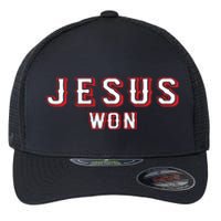 Evan Carter Jesus Won Flexfit Unipanel Trucker Cap