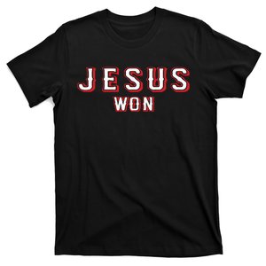 Evan Carter Jesus Won T-Shirt