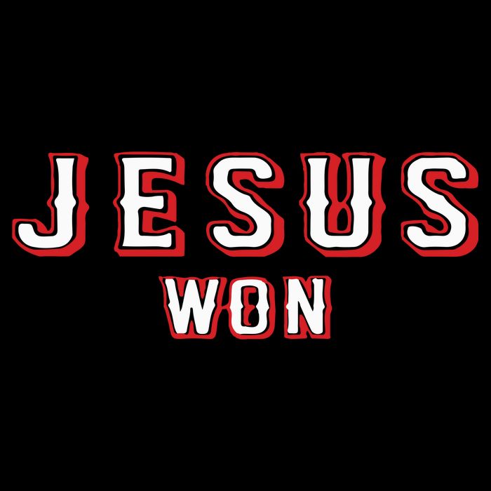 Evan Carter Jesus Won Drawstring Bag