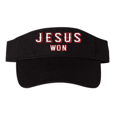 Evan Carter Jesus Won Valucap Bio-Washed Visor