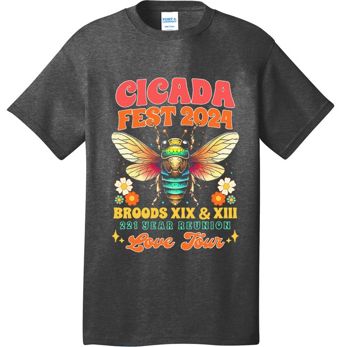 Entomology Cicada Lover Cicada Fest 2024 Broods Xix & Xiii T-Shirt