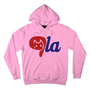 Election Cat La Kamala Harris Comma La 2024 Hoodie