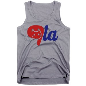 Election Cat La Kamala Harris Comma La 2024 Tank Top