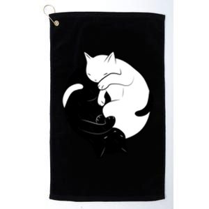 Eternal Cat Love Platinum Collection Golf Towel