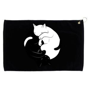 Eternal Cat Love Grommeted Golf Towel