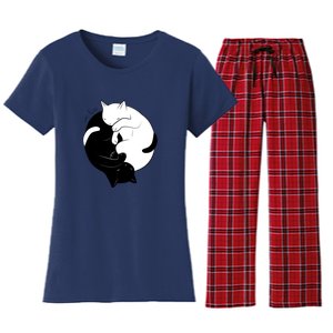 Eternal Cat Love Women's Flannel Pajama Set