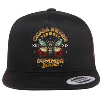 Entomology Cicada Lover 2024 Cicada Swarm Summer Flat Bill Trucker Hat