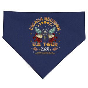 Entomologist Cicada Lover Cicada Reunion Us 2024 USA-Made Doggie Bandana