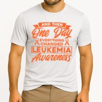 Everything Changed Leukemia Awareness Cooling Performance Crew T-Shirt