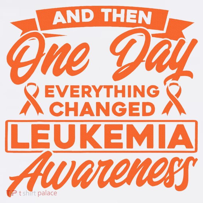 Everything Changed Leukemia Awareness Magnet