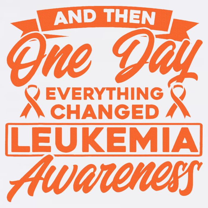 Everything Changed Leukemia Awareness Premium T-Shirt