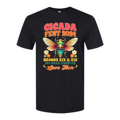 Entomology Cicada Lover Cicada Fest 2024 Broods Xix & Xiii Softstyle® CVC T-Shirt