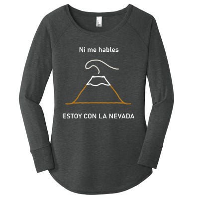 Estoy Con La Nevada (Oscuro) Women's Perfect Tri Tunic Long Sleeve Shirt