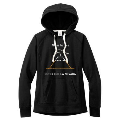 Estoy Con La Nevada (Oscuro) Women's Fleece Hoodie