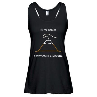 Estoy Con La Nevada (Oscuro) Ladies Essential Flowy Tank