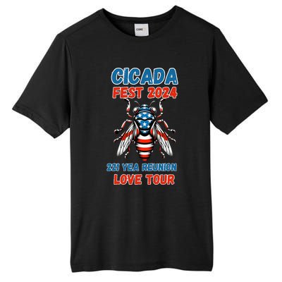 Entomology Cicada Lover Cicada Fest 2024 Tall Fusion ChromaSoft Performance T-Shirt